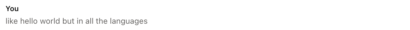 My follow-up message